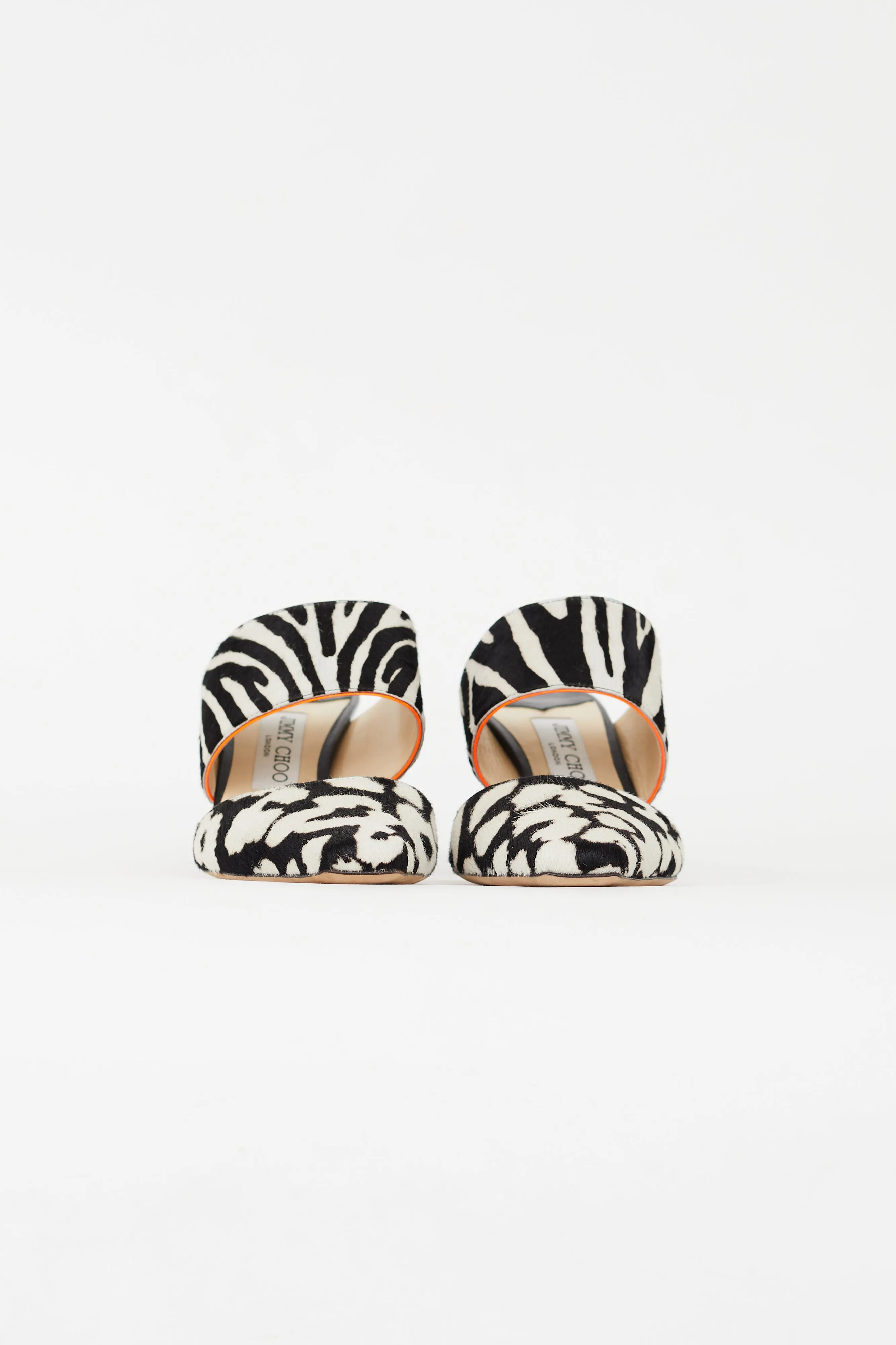 Black & White Ponyhair Mule