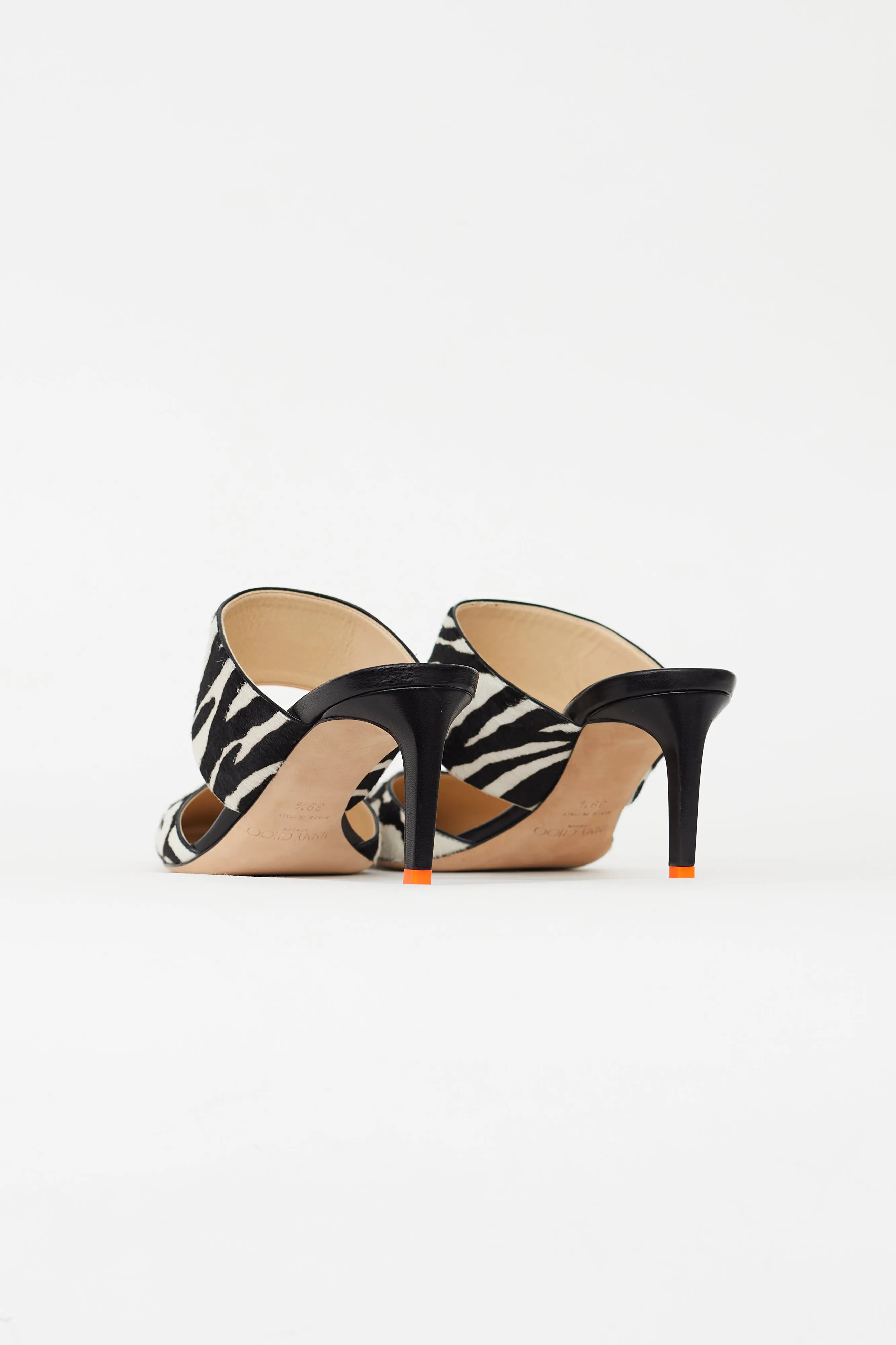 Black & White Ponyhair Mule