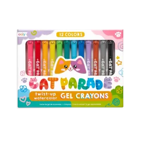 cat parade gel crayons