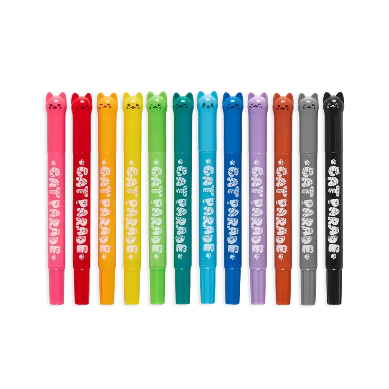 cat parade gel crayons