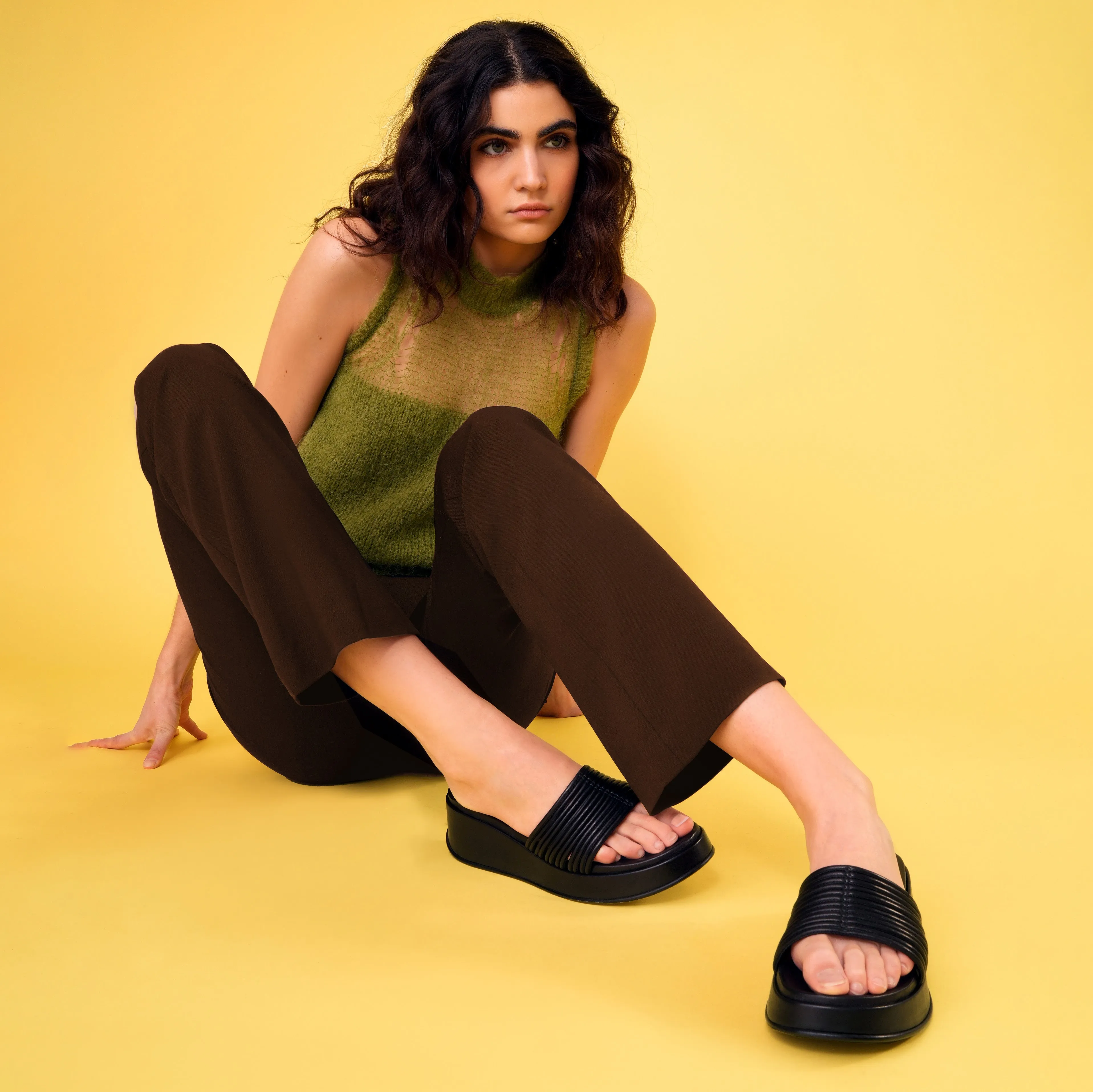 Caye Slide Black