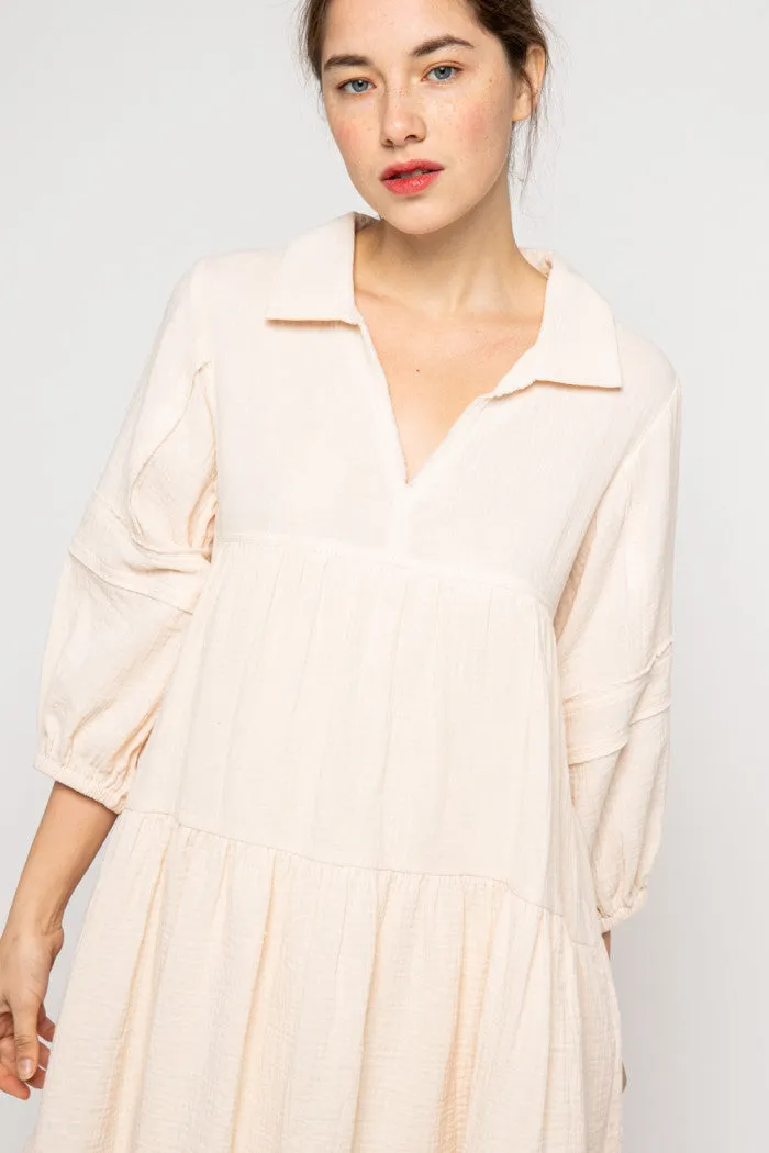 Cream Sunrise Dress