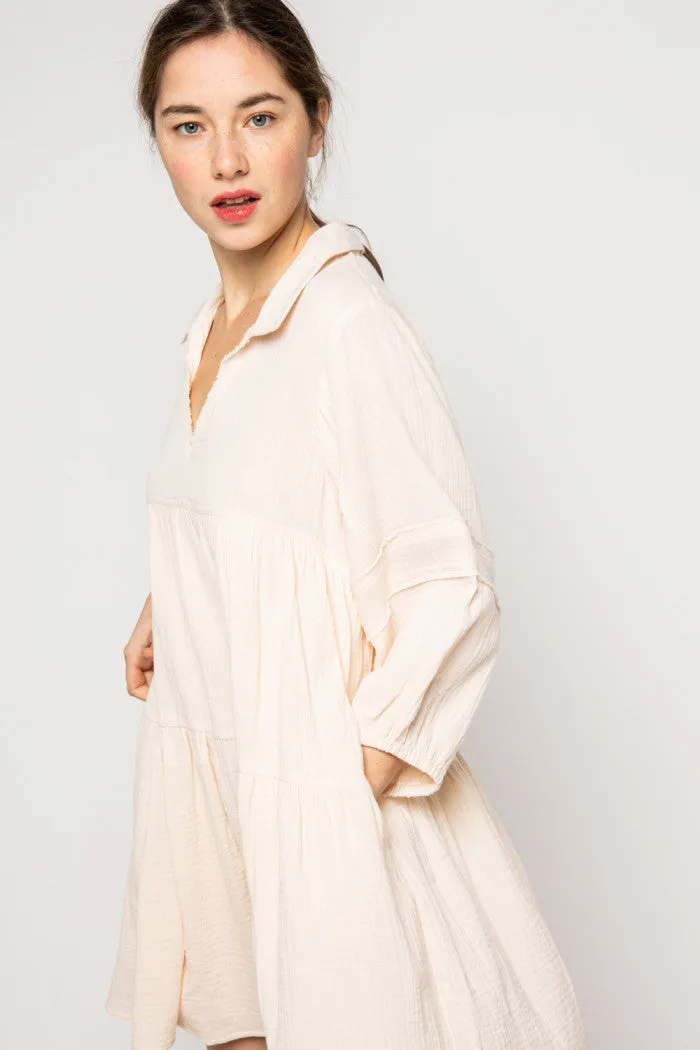 Cream Sunrise Dress