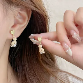 Cute Cartoon Kitten Earrings