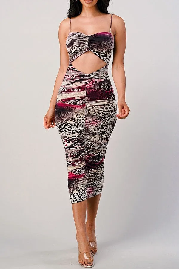 Driving Me Crazy Midi Dress