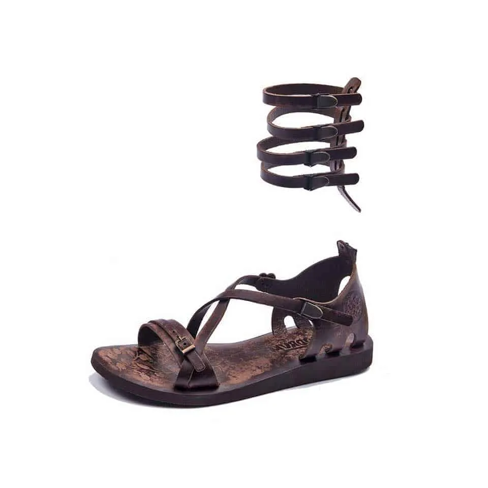 Handmade Leather Gladiator Sandals 616