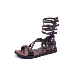 Handmade Leather Gladiator Sandals 616