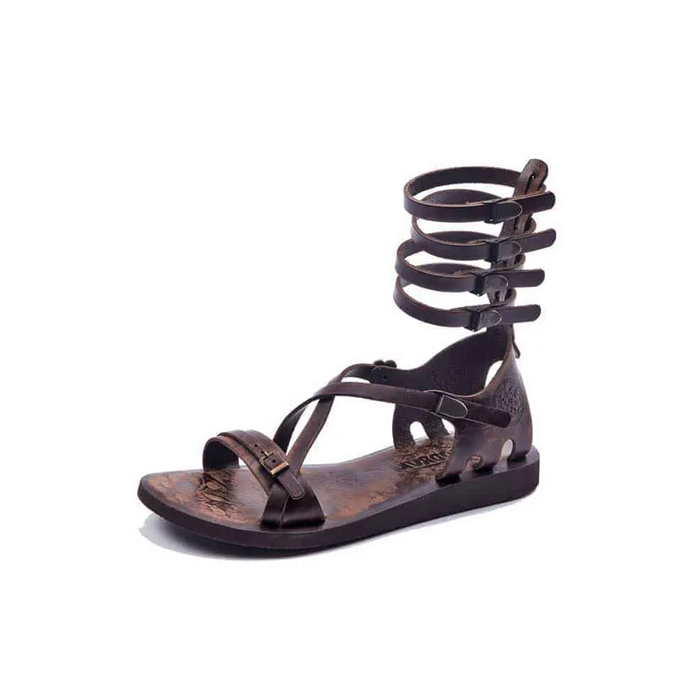 Handmade Leather Gladiator Sandals 616