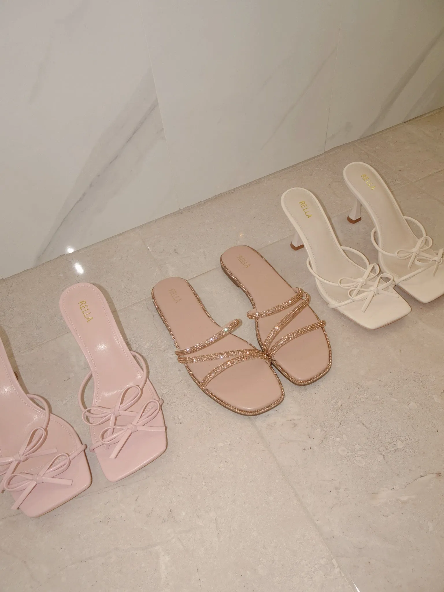 Kitty Bow Heel - Pink