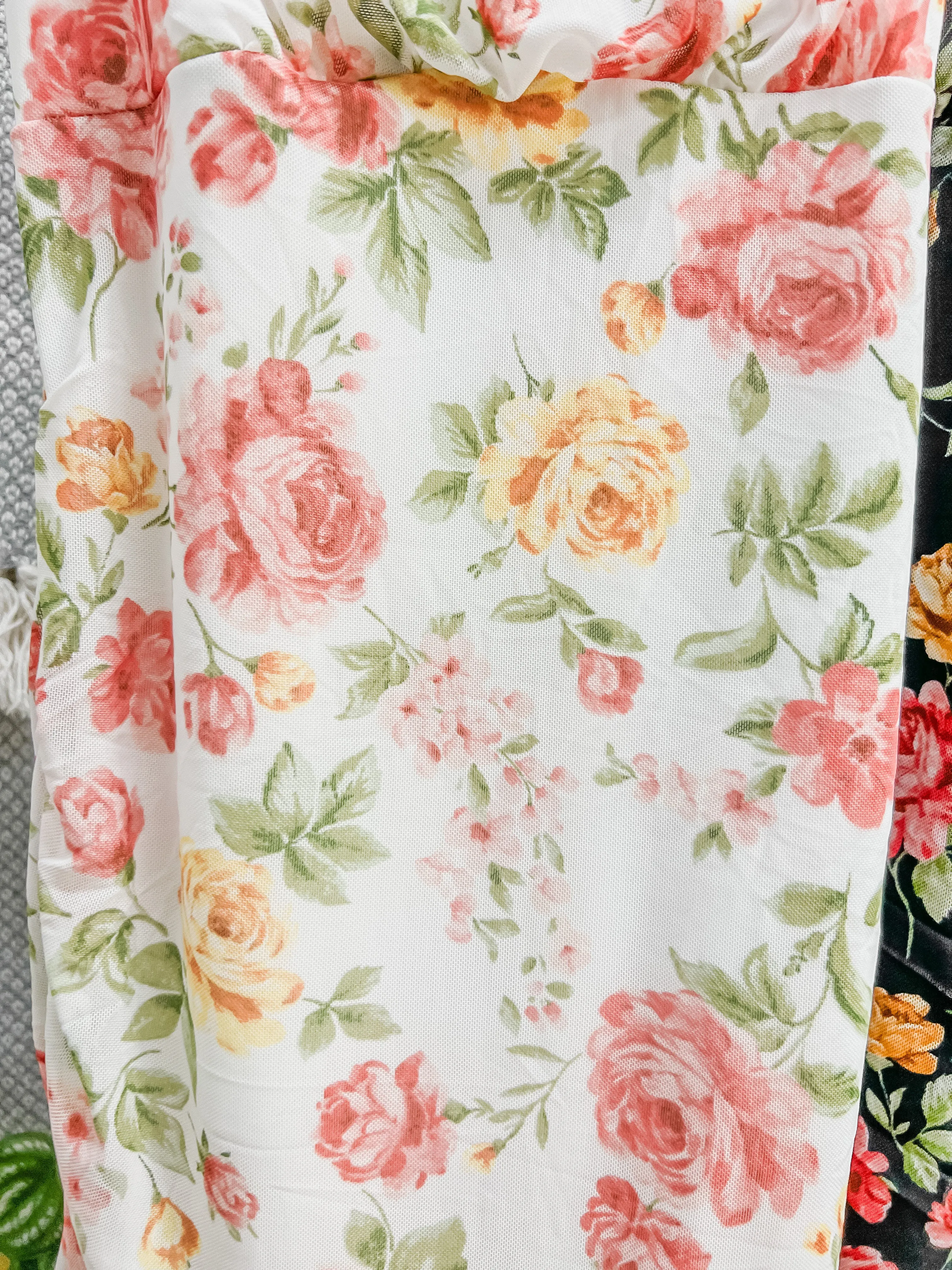 Mia Floral Mesh Dress