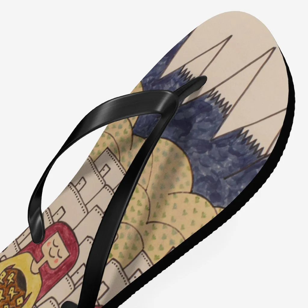 Pueblo Girls Flip Flops