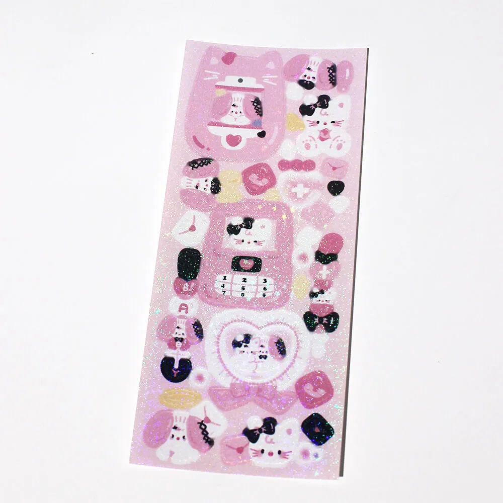 Puppy Kitten Beloved Call Sticker