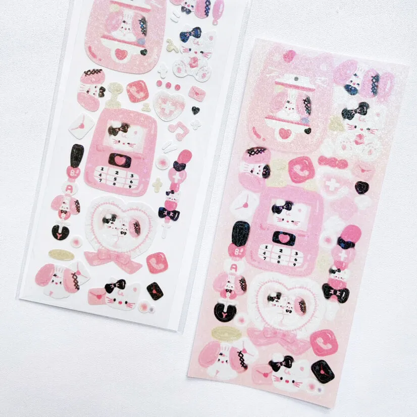 Puppy Kitten Beloved Call Sticker