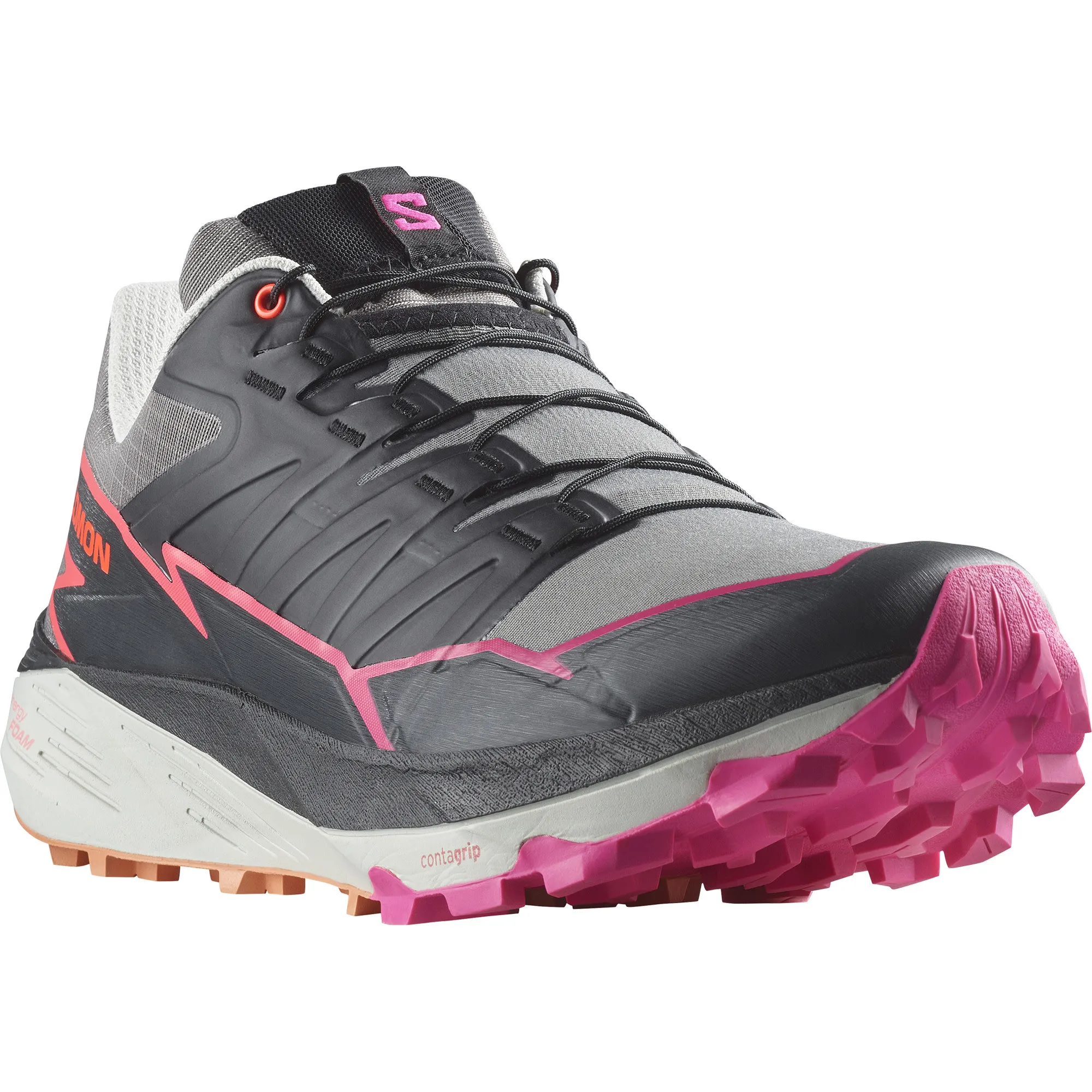 Salomon Men&#x27;s Thundercross Plum Kitten/Black/Pink Glo | Buy Salomon Men&#x27;s Thundercross Plum Kitten/Black/Pink Glo here | Outnorth
