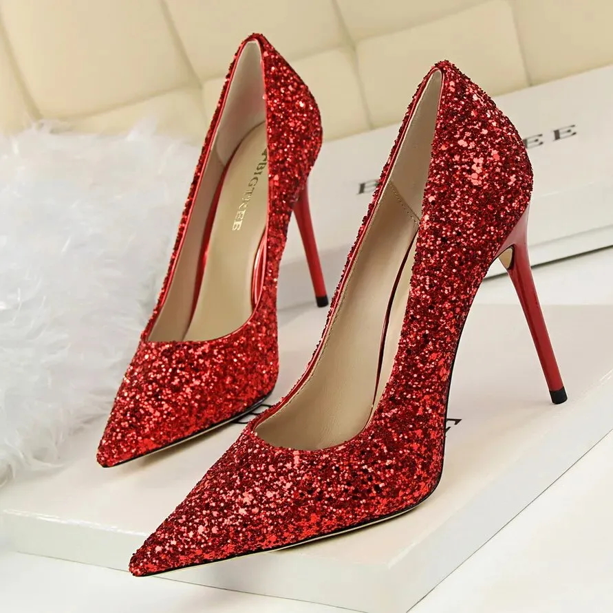 Sequins Glitter Luxury Heels