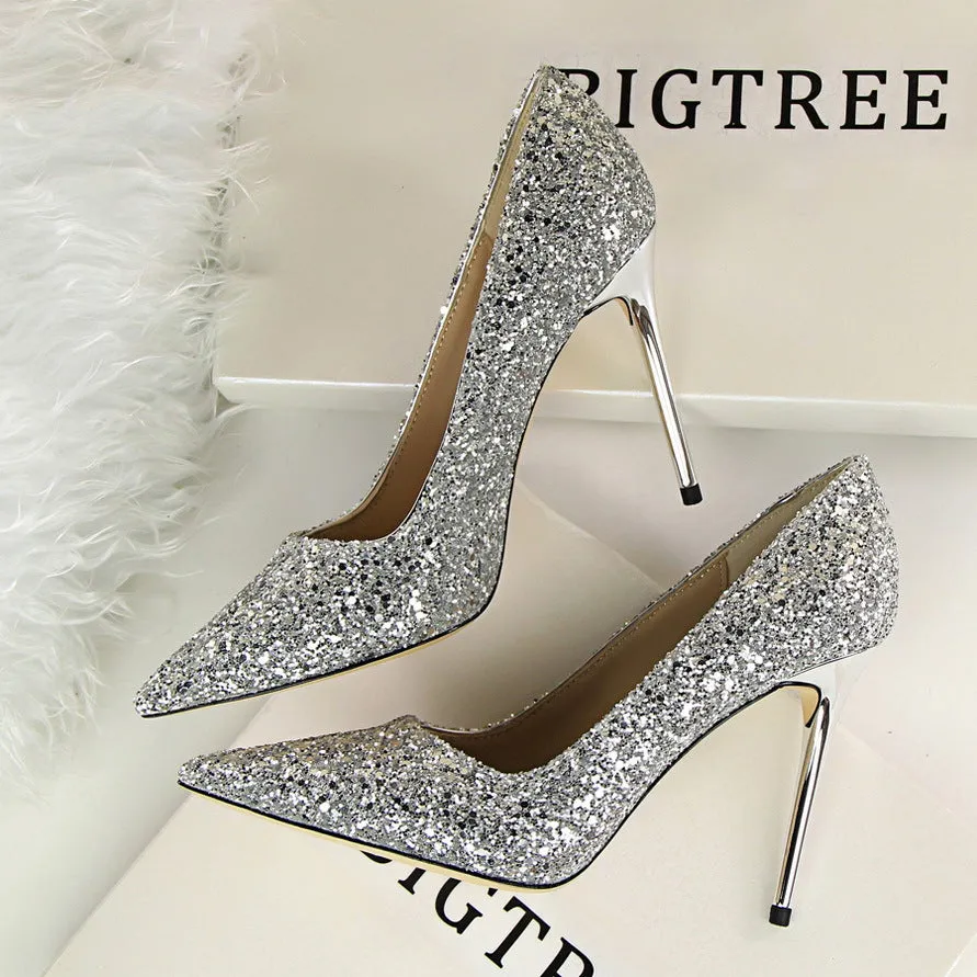 Sequins Glitter Luxury Heels