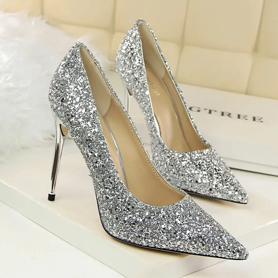 Sequins Glitter Luxury Heels