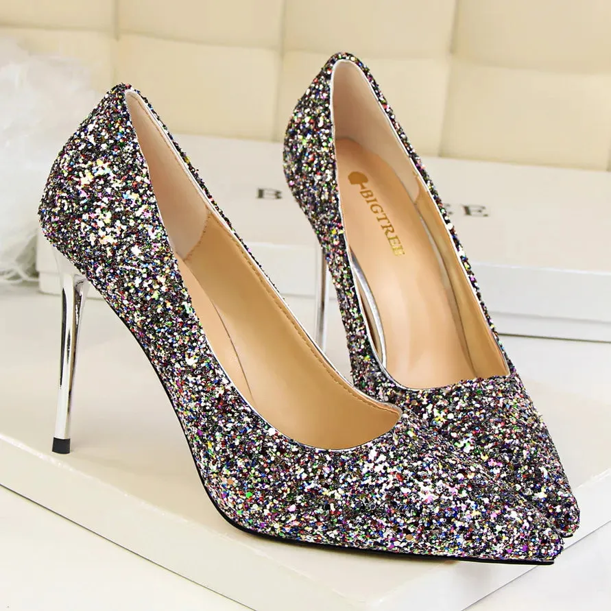 Sequins Glitter Luxury Heels