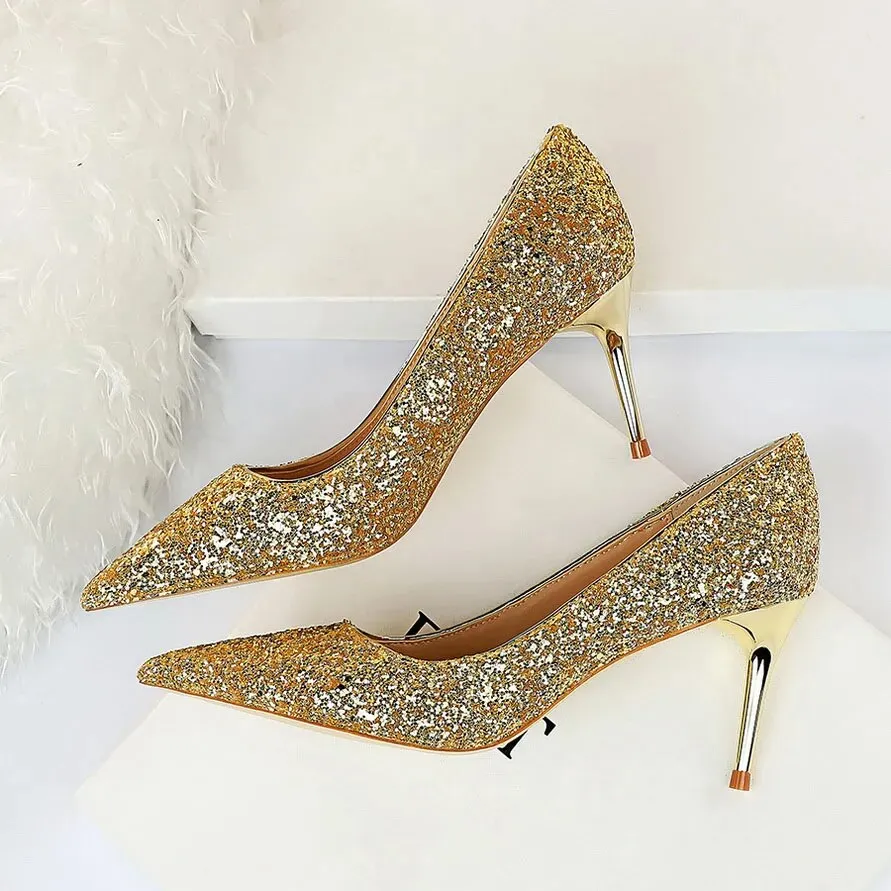 Sequins Glitter Luxury Heels