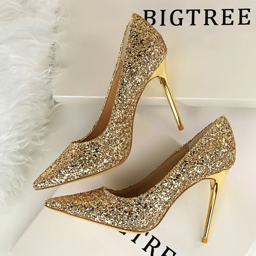 Sequins Glitter Luxury Heels