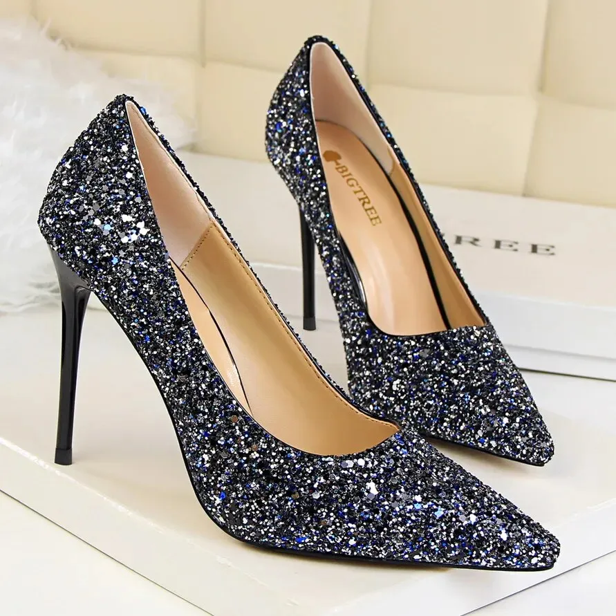 Sequins Glitter Luxury Heels