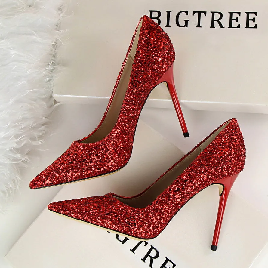 Sequins Glitter Luxury Heels