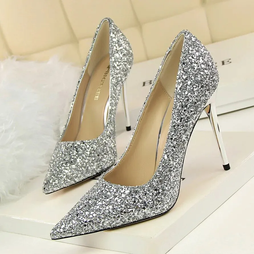 Sequins Glitter Luxury Heels
