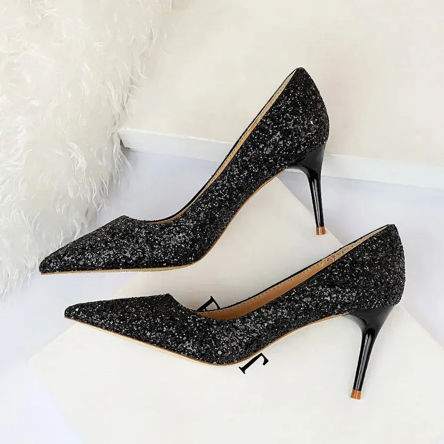 Sequins Glitter Luxury Heels