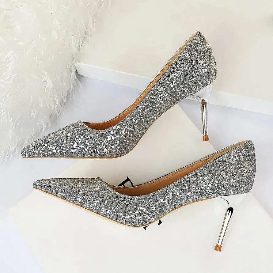 Sequins Glitter Luxury Heels