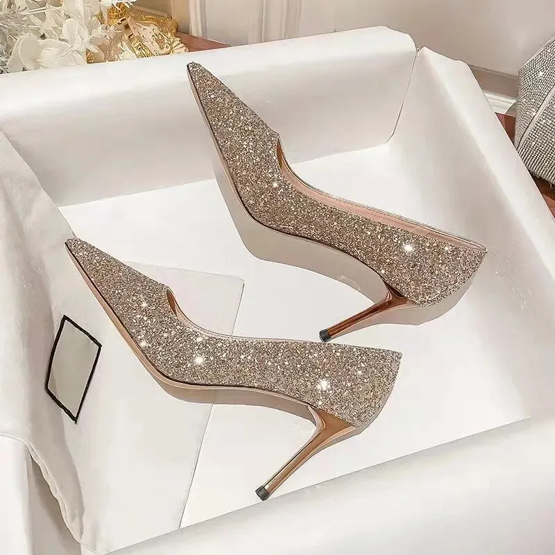 Sequins Glitter Luxury Heels