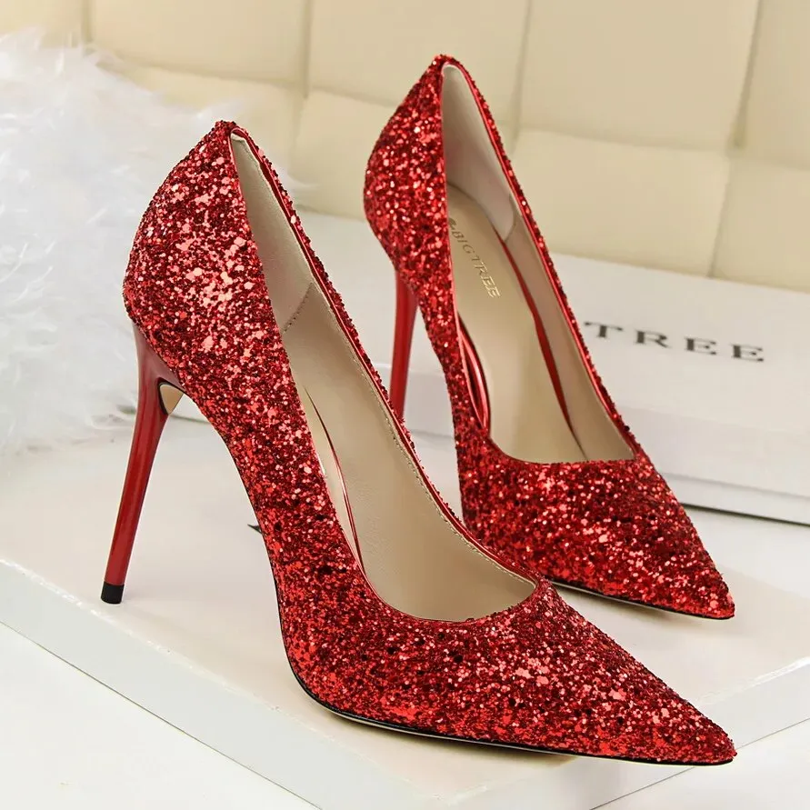 Sequins Glitter Luxury Heels