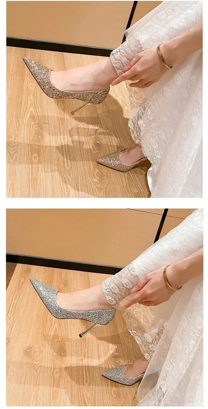 Sequins Glitter Luxury Heels