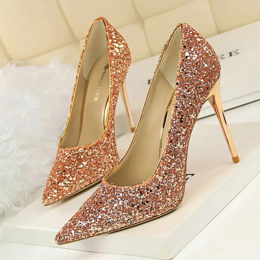Sequins Glitter Luxury Heels