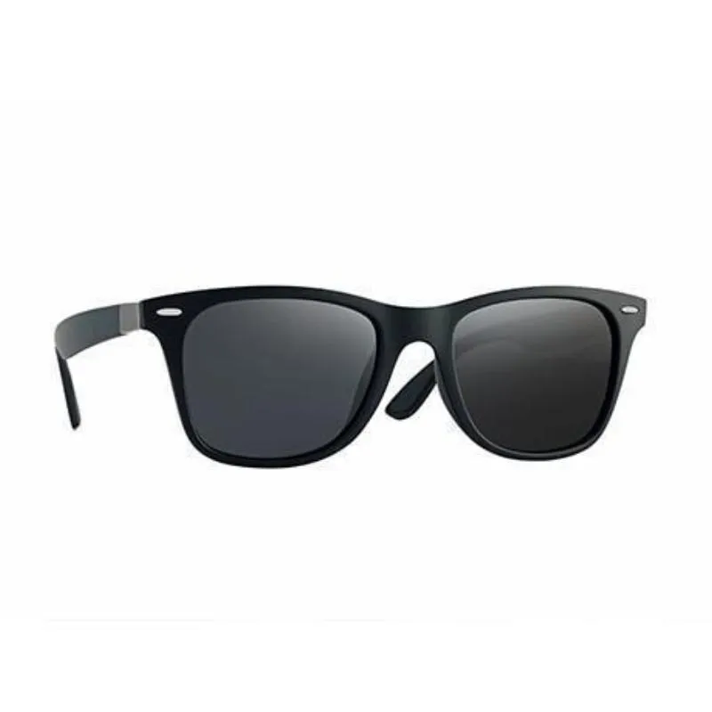 Square Frame Retro Polarized Driving Sunglasses