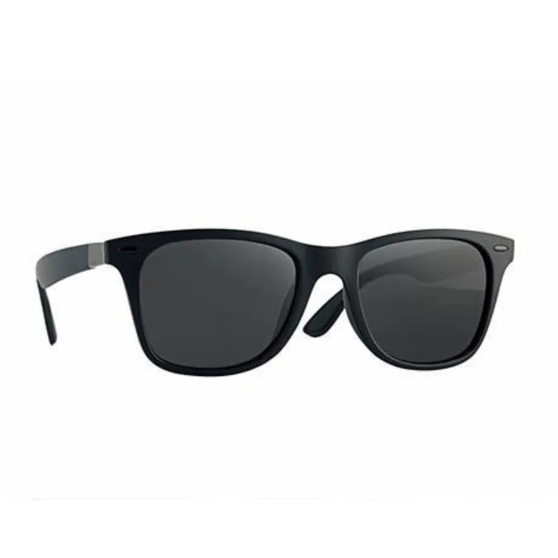 Square Frame Retro Polarized Driving Sunglasses