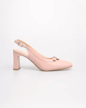 Tomaz NN412 Ladies Ballerina Slingback Heels (Pink)