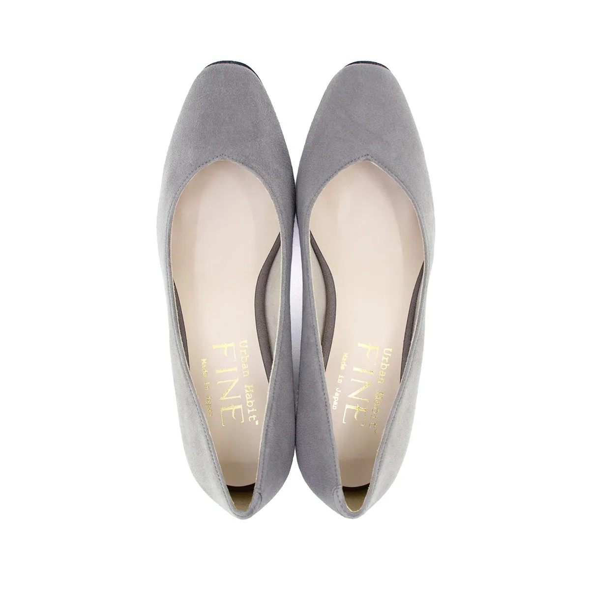 Urara Grey Cone Heels 