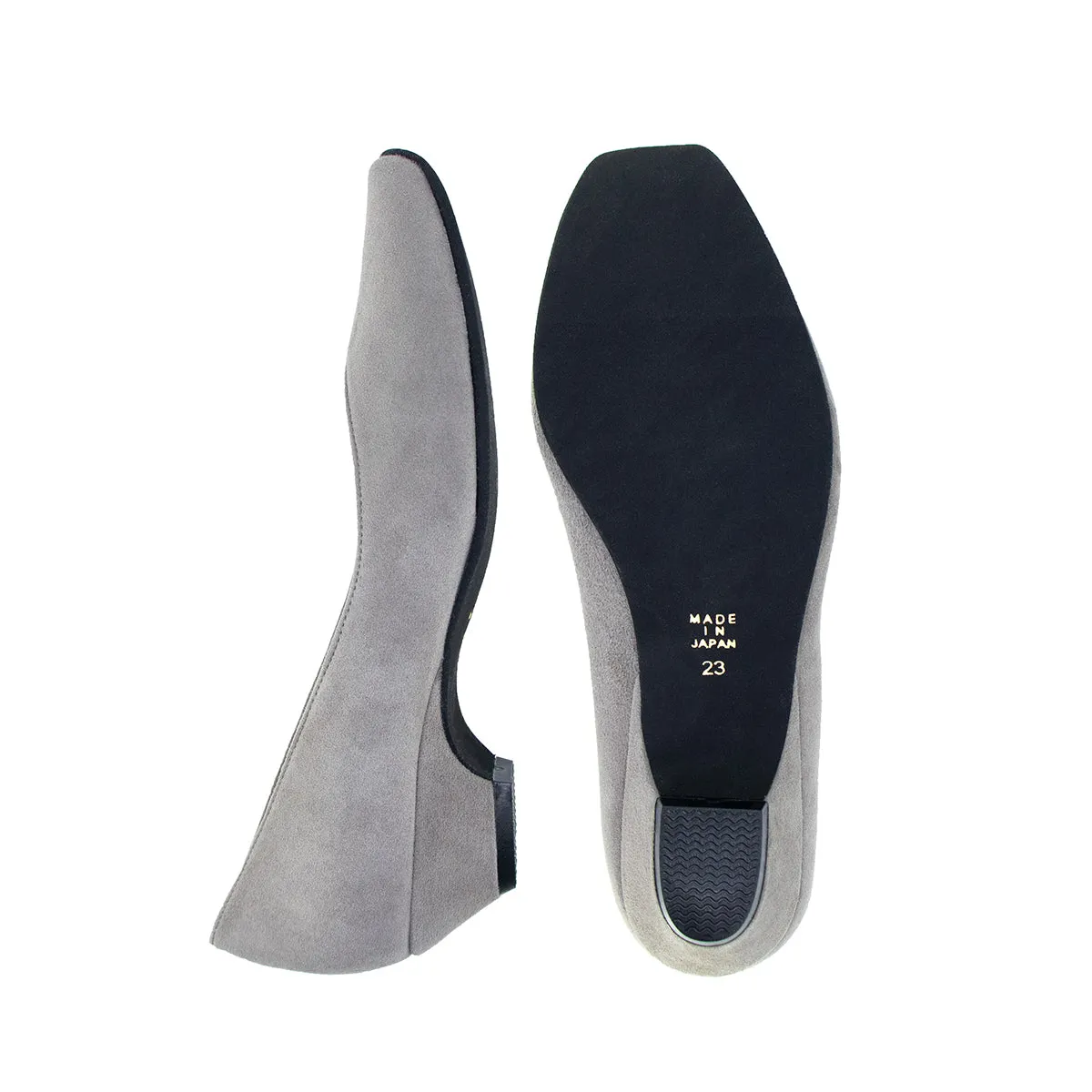Urara Grey Cone Heels 