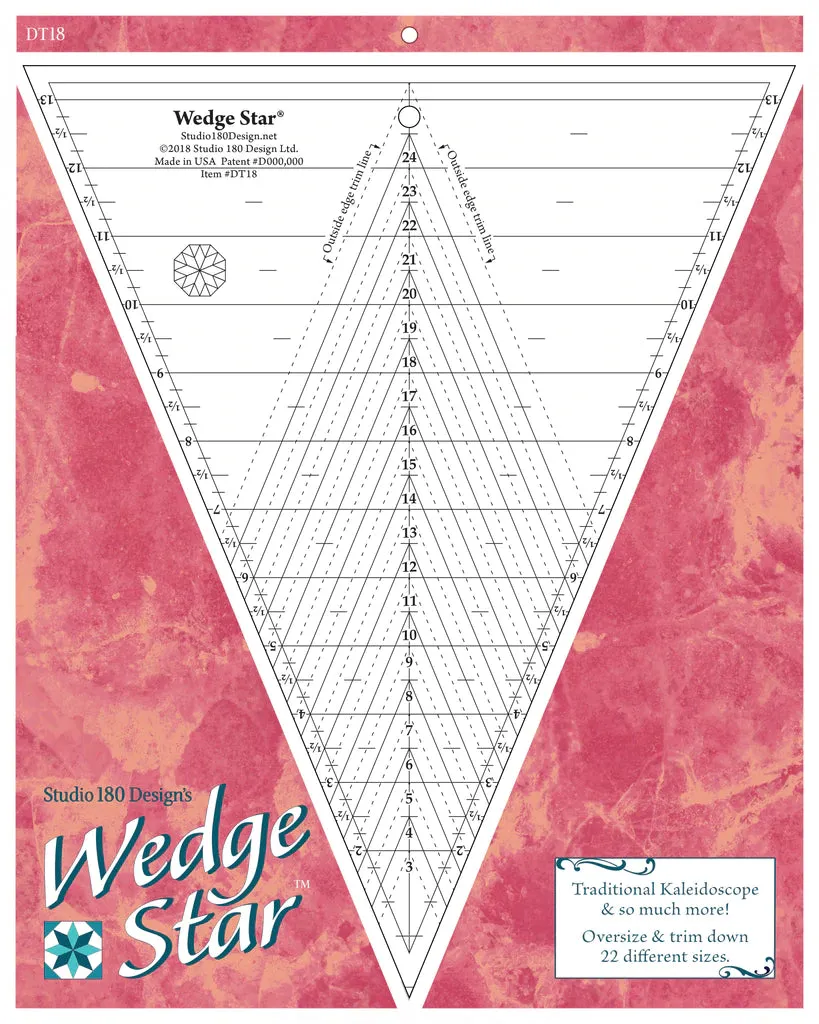 Wedge Star - Deb Tucker - Studio 180 Design